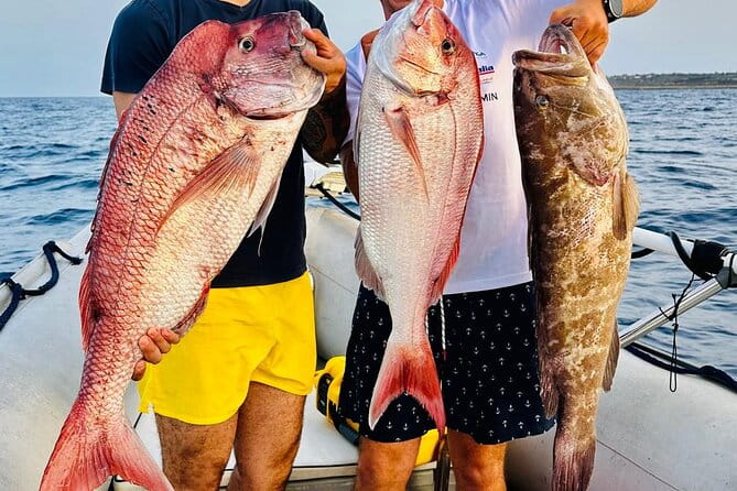 Half-seabed or rod fishing tour with bolentino - The Heart: A Fishing Experience with Personal Touches