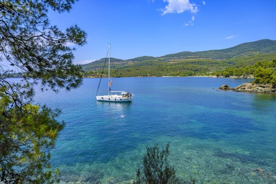 Halkidiki: Private Sailing Yacht Cruise Swim in Blue Waters - The Experience: What You Can Expect