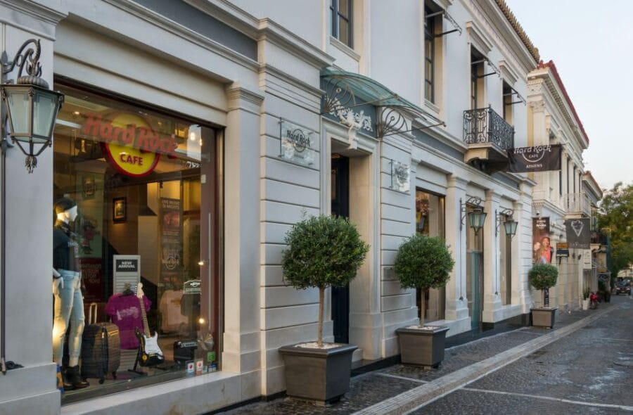 Hard Rock Cafe Athens with Set Menu for Lunch or Dinner - The Location: Heart of Athens with a Rock n Roll Vibe