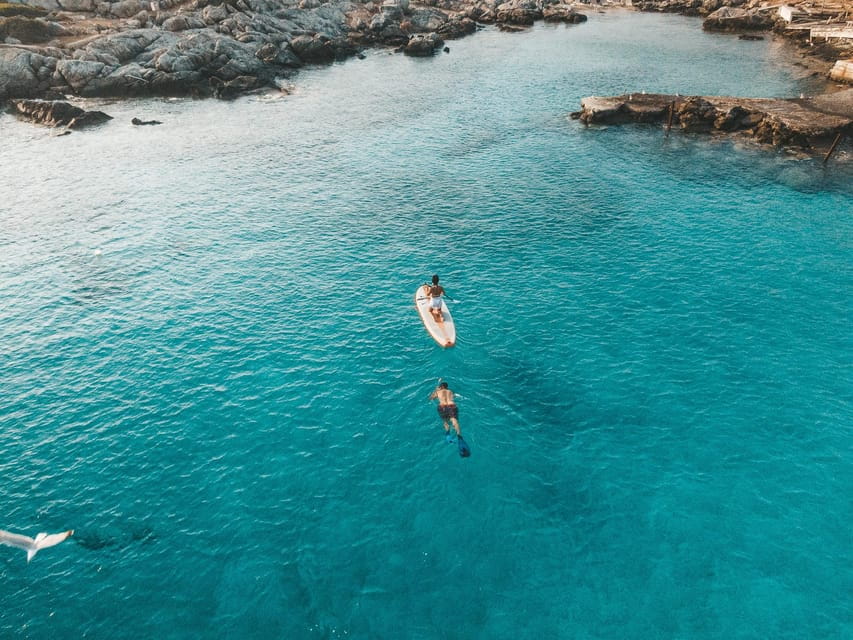 Hersonissos: Private Catamaran Cruise, Dia Island with Lunch - The Highlight: Dia Island’s Crystal Waters