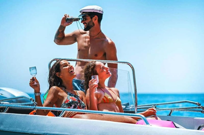 Hersonissos: Rent a Boat - No License Needed - Discovering Crete from the Water: A Day on the Sea