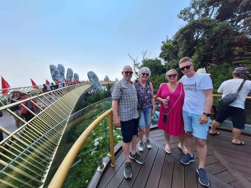 Hoi An/Da Nang: Marble Mountains - Golden Bridge Day Tour - The Cable Car Journey: Records and Views