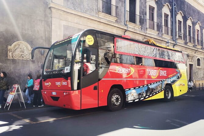 Hop on hop off Catania-Acicastello-Acitrezza panoramic bus - The Sum Up