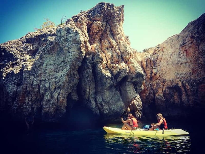 Ibiza: Guided Kayaking,caves,snorkel Tour - The Itinerary: Step by Step