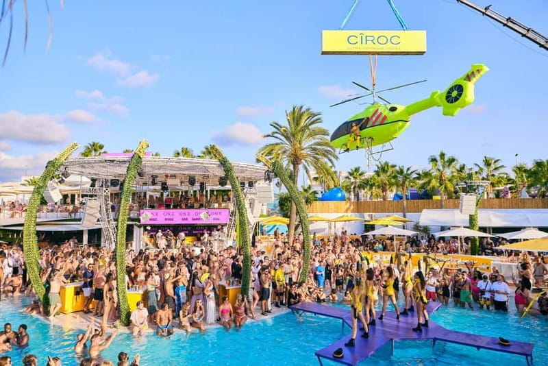 Ibiza Pool Party & Club Tour - O Beach & Eden Club - Evening: The Nightclub Experience at Eden