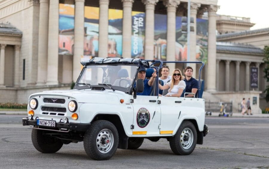 Iconic Budapest tour with Classic Russian Jeep and G-Wagon - Itinerary Breakdown: What You’ll See and Do