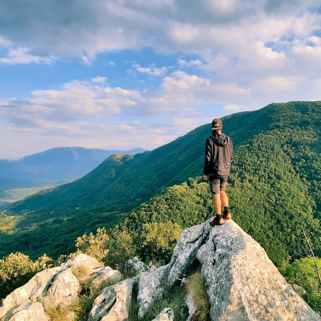 Immersive Outdoor Experience in the Land of Wolves - Sampling Local Flavors in a Mountain Setting