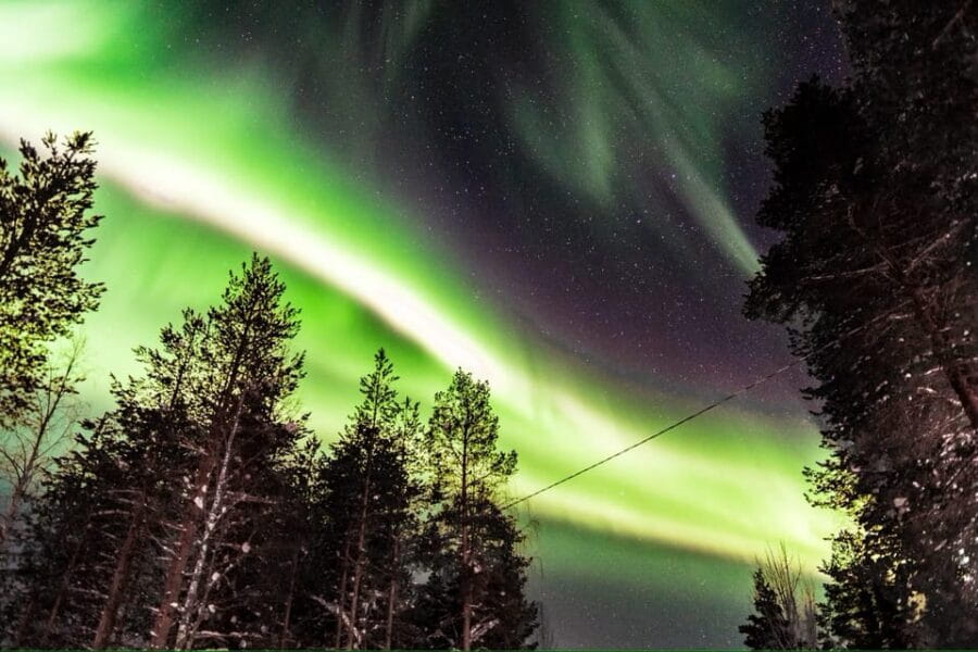 Inari: Northern Lights Hunt Snowmobile Safari - The Campfire & Northern Lights Viewing Spot