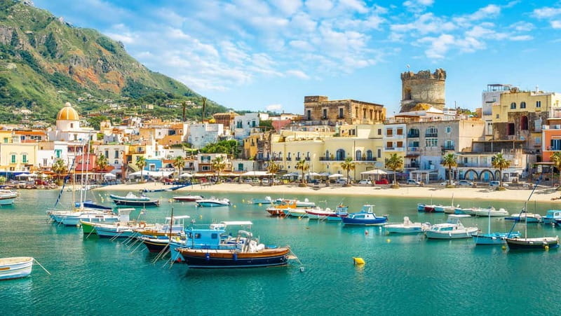 Ischia Island Tour by Boat + stop in Sant'Angelo - Discovering the Coastline of Ischia
