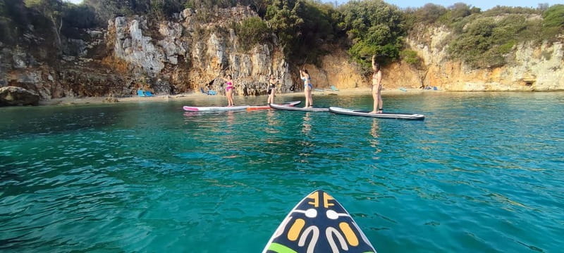 iStand-Up Paddleboarding Tour around Ksamil islands - Discovering the Peaceful Waters of Ksamil on a Paddleboard