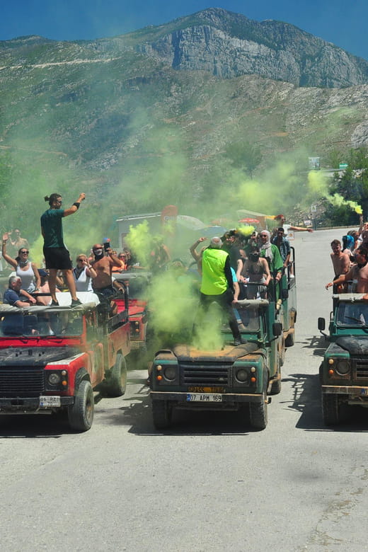 Jeep Safari-Lunch-Boat-Canyon-Waterfall-Foam,Water Party - What Makes This Tour Special for You