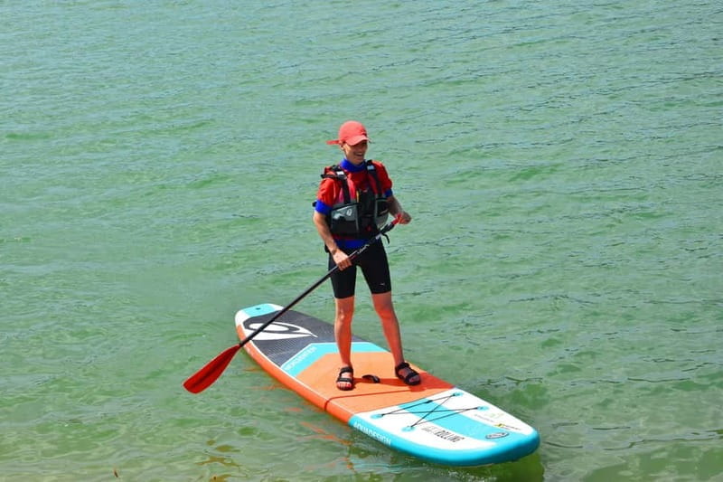 Kayak &SUP in Berat Lake, picnic lunch - Paddling in Lake Mbreshtan: A Tranquil Water Encounter