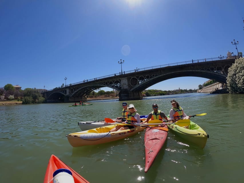 Kayak tour of historic Seville, Triana and Cartuja - FAQ