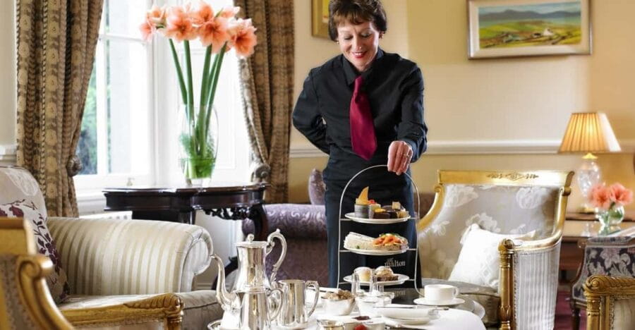 Killarney: Jaunting Car Tour with Afternoon Tea - The Final Stop: High Tea at the Great Southern Hotel