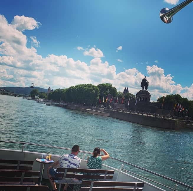 Koblenz: City & Sightseeing Boat tour on the Rhine - The experience in detail: From board to return