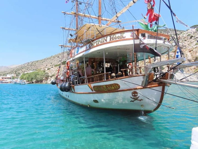 Kos : 3-Island Wooden Ship Cruise w/ Lunch on Captain Hook - Detailed Itinerary Breakdown