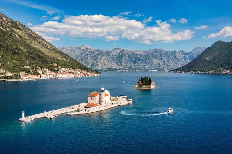 Kotor: Perast and Island- Lady of the Rocks-Speedboat Tour - The Stops in Detail