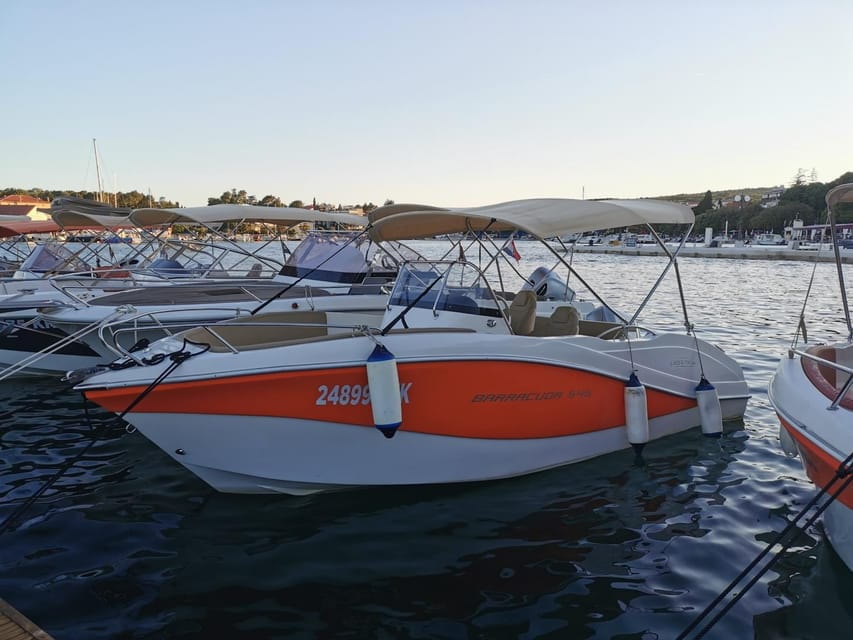 Krk: Rent a boat Oki Barracuda 545 248998kk - The Itinerary and Typical Day Out