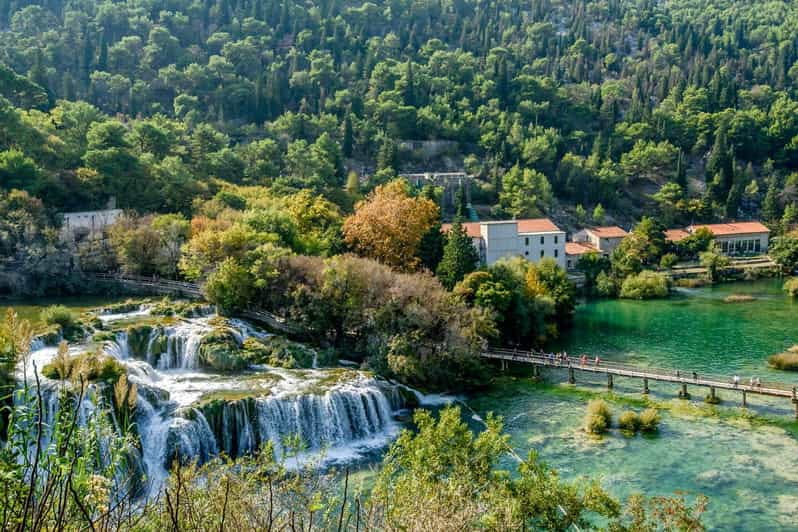 Krka Waterfalls group tour from Split - The Scenic Boat Ride to Skradin