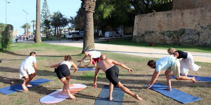 Lagos: Yoga & Slacklining - Who Would Love This?