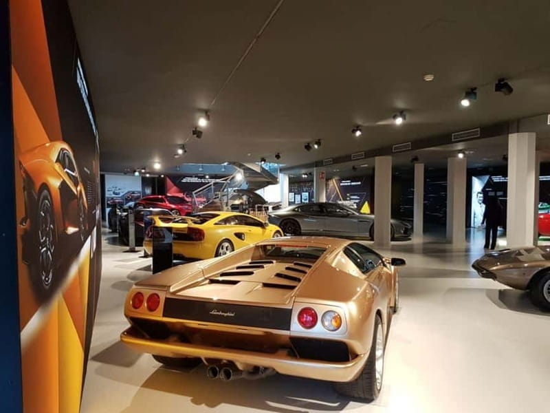 Lamborghini Museum Entrance and Professional Simulator - The Museum Collection: Cars That Define a Brand