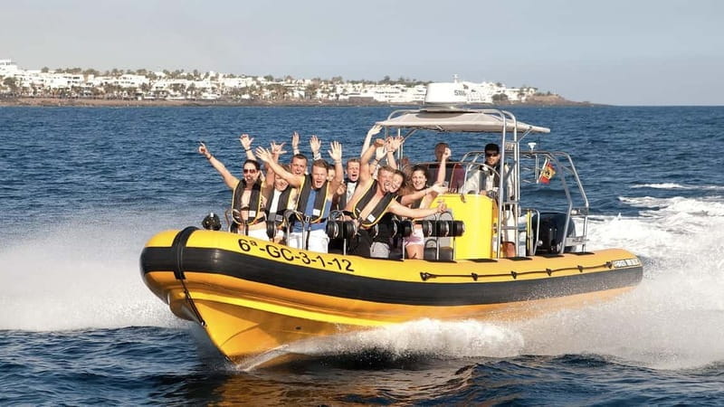 Lanzarote: Fast Blast, Super Speed Boat adventure at top speed - Price and Logistics
