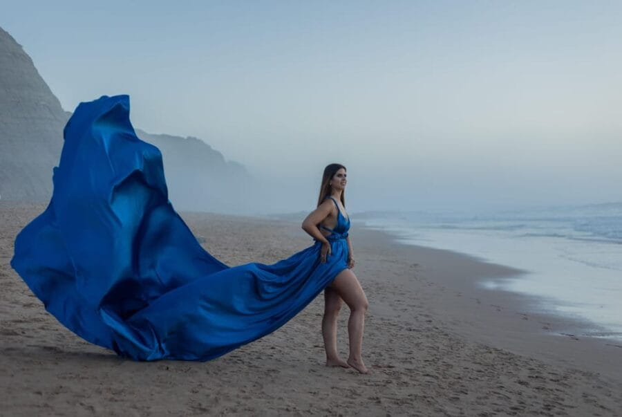 Lisbon: Flying Dress & Fashion Photoshoot at iconic places - Who Will Love This Experience?