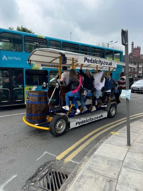 LIVERPOOL BEER BIKE WITH BEER INCLUDED - Who Is This Experience Best For?