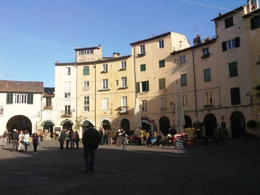 Lucca: City Highlights Walking Tour - Exploring the Amphitheater Square: Roman Roots and Modern Vibe