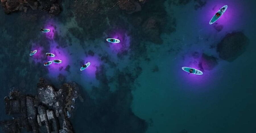 LUZ Sunset in SUP with Aperitif and light show - A close look at the Sunset SUP Experience in Apulia