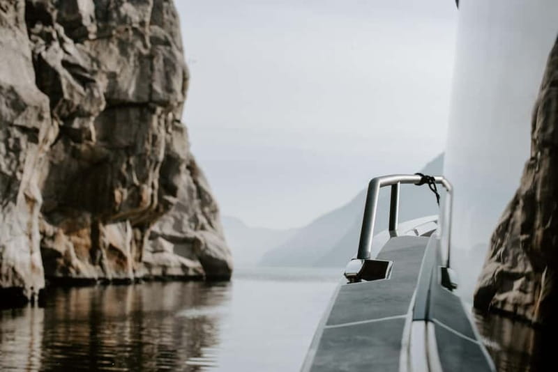 Lysefjord (Stavanger): Boattrip to Preikestolen from Forsand - Value and Logistics: What Matters for You