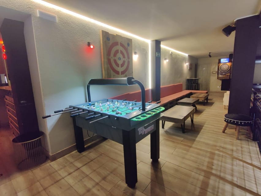 Madrid Center: AXE THROWING - The Atmosphere and Additional Offerings