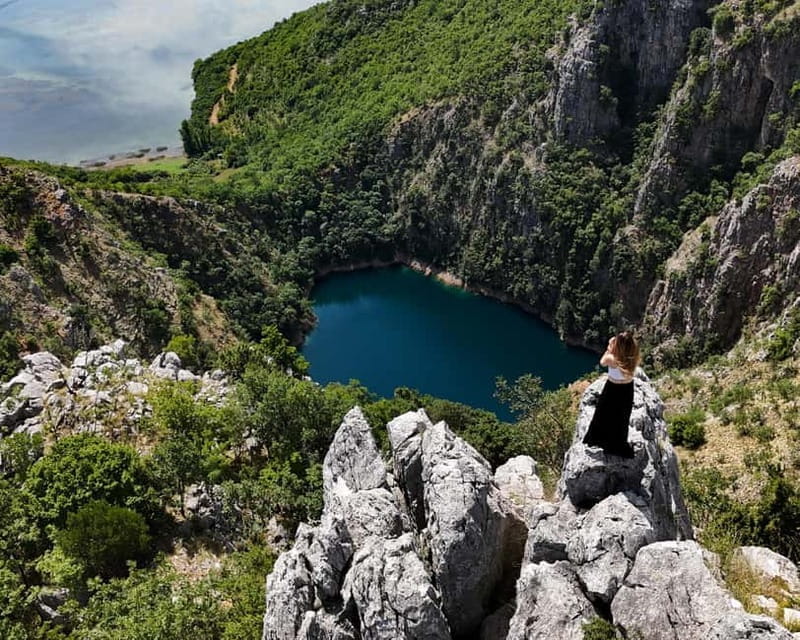 Makarska: Market Zadvarje (Tuesdays) & Three Lakes Adventure - The Lakes of Imotski: Green, Red, and Blue