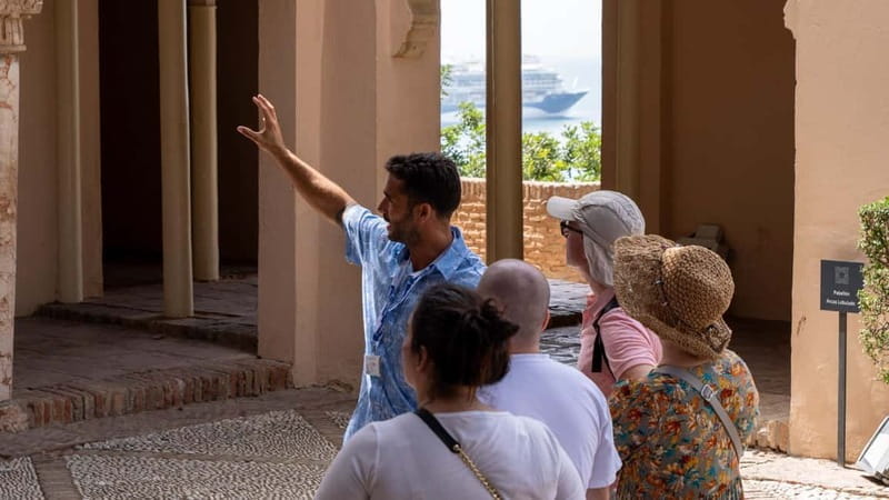 Malaga Walking Tour, Roman Theater and Alcazaba in small group with Tickets - Entering The Roman Theater