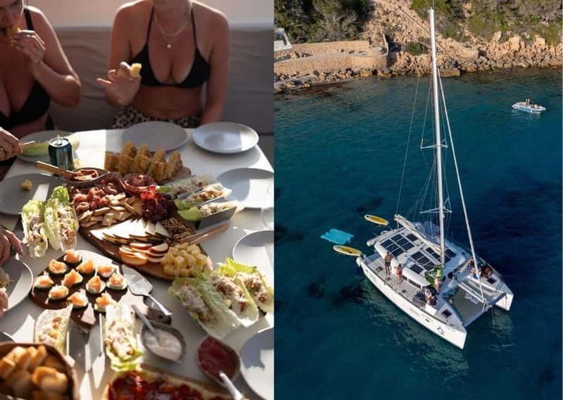 Mallorca: Catamaran Boat Tour with Tapas - The Stops: Bays, Islands, and Water Fun