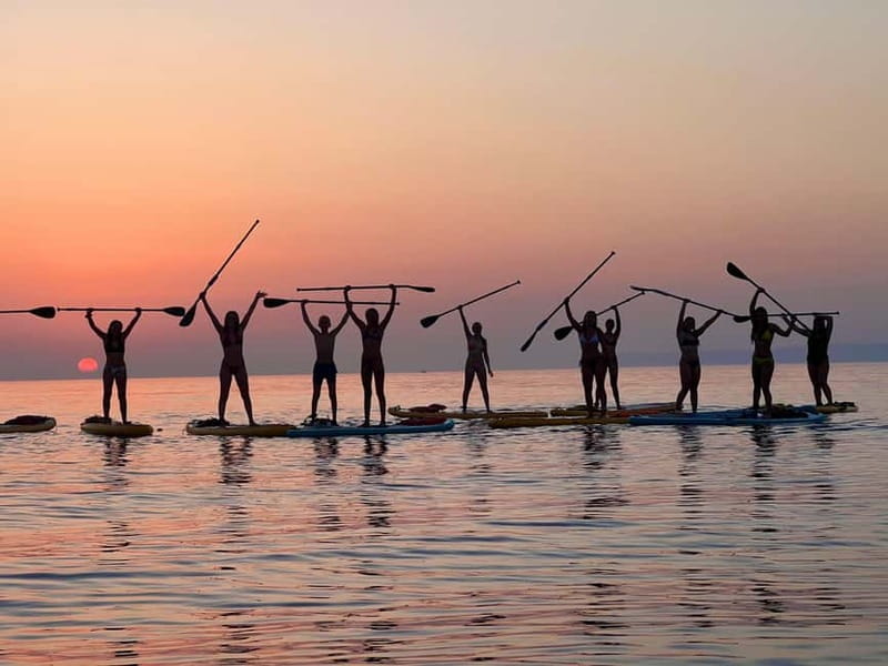 Malta: Gnejna Bay Sunset Paddleboarding and SUP Yoga - The Magic of Gnejna Bay at Sunset