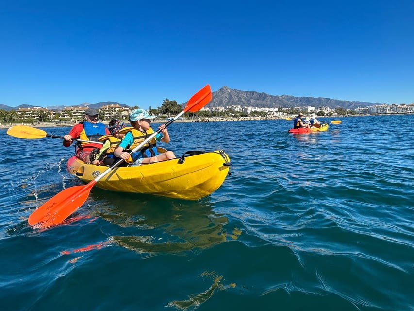 Marbella: Guided Kayak Tour in Puerto Banús - Paddling Around Puerto Banús