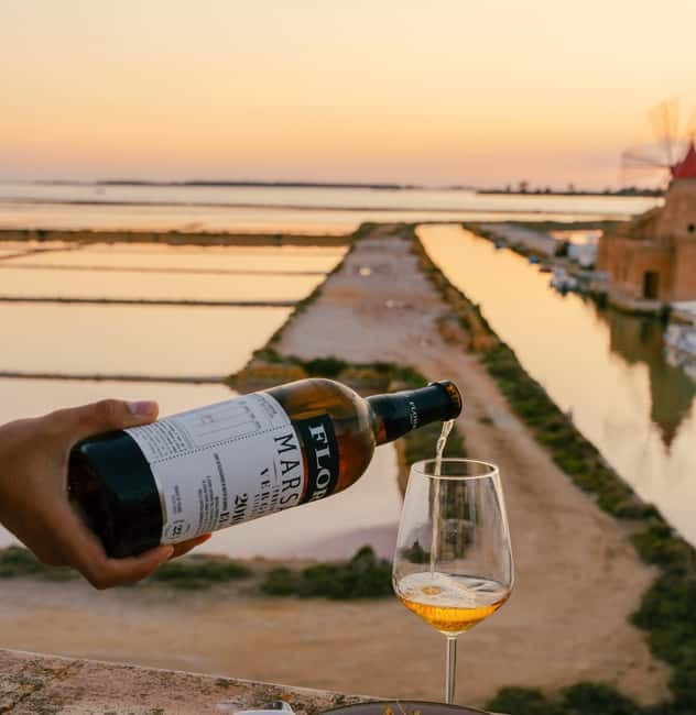 Marsala: Dinner at Mamma Caura Restaurant - The Setting: Salt Pans and Salt History