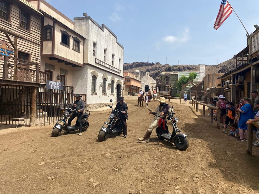 Maspalomas: E-Scooter or E-Bike Tour+Western Town Sioux City - What to Expect: A Closer Look at the Itinerary