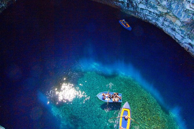 Melissani lake - Drogarati gave - Myrtos foto stop - Exploring Cephalonia’s Top Sights: A Detailed Review