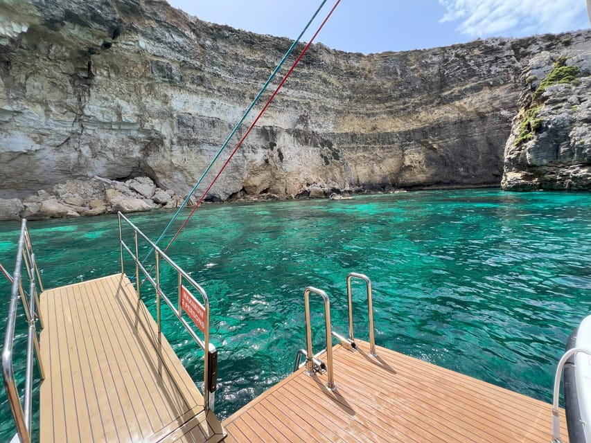 Mellieha: 2 Bay Evening Sunset Cruise Crystal & Blue Lagoon - Starting Point: Blue Waves Watersports - Your Gateway to the Seas