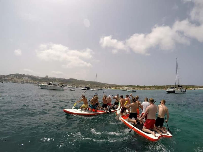 Mellieha: Mega SUP Tour - Discovering Malta’s Coast on a Mega SUP Board
