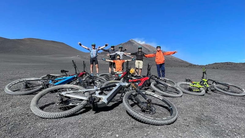 Mount Etna Summit E-Bike - Reaching the Summit Craters
