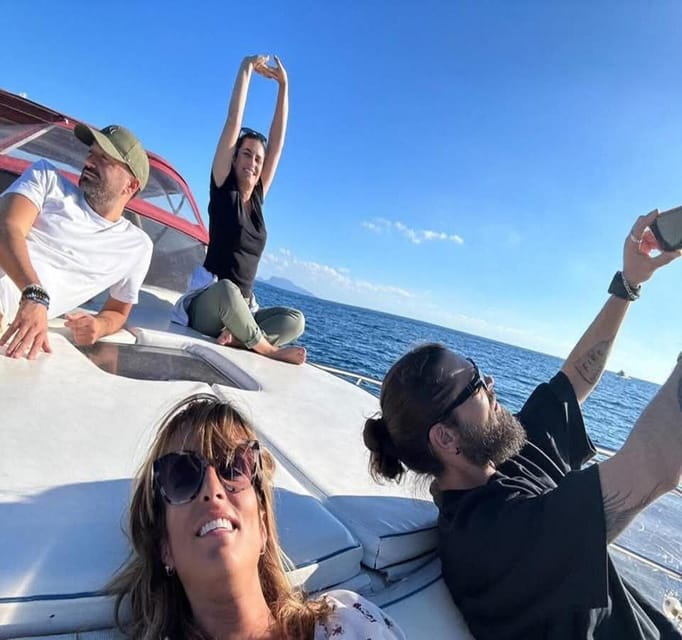 Naples: Bay of Naples Sunset Experience with Prosecco - The Magic of the Sunset: A Canvas Painted in Gold and Red