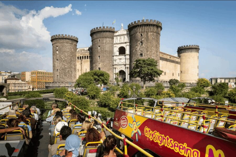 Naples: Hop-On Hop-Off Bus Tour with Train from Salerno - Exploring Naples at Your Own Pace