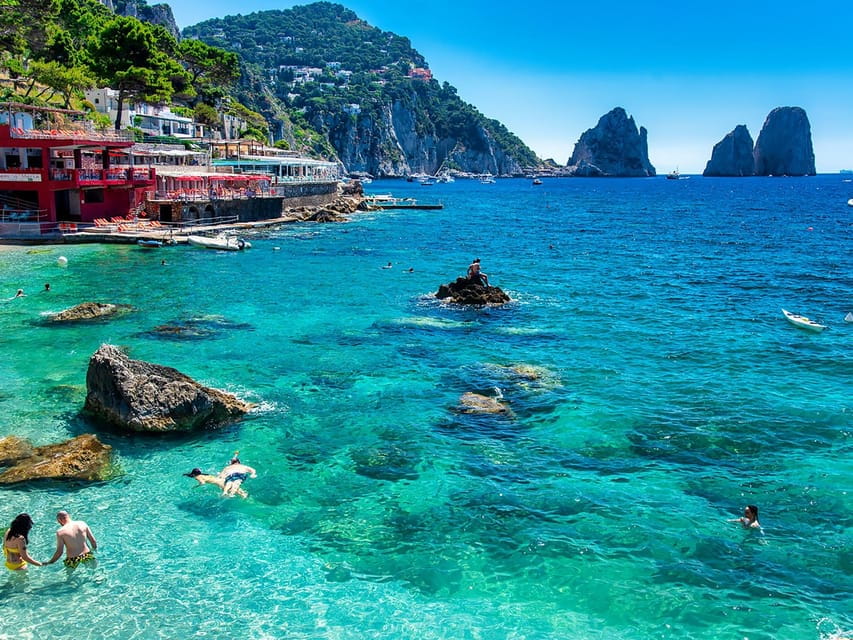 Naples to Capri VIP Escape: Blue Grotto and Faraglioni - The Gardens of Augustus and the Faraglioni: The Tour’s Crown Jewels