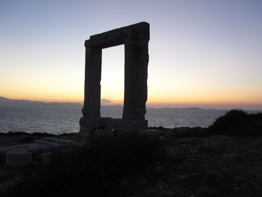 Naxos Castle Walking Tour and Sunset at the Portara - The Old Market and Local Life