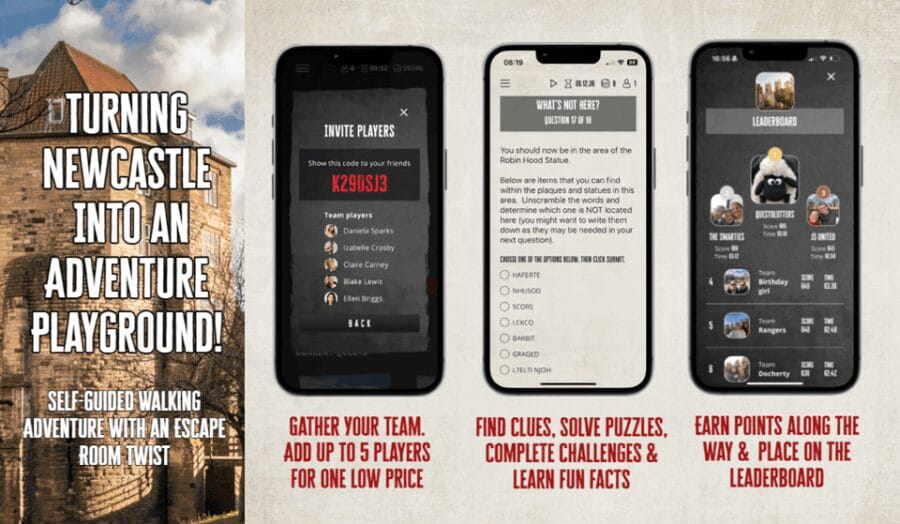 Newcastle: City Walking Tour & Exploration Game - Highlights of the Route and Challenges