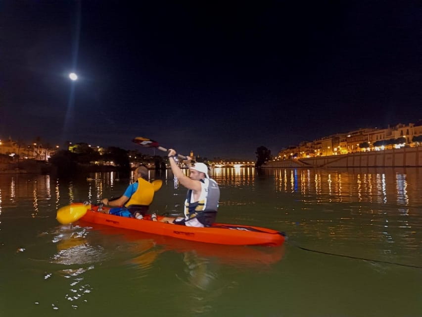 Night Kayak: Historic Seville, Triana and La Cartuja - What to Expect During the Two Hours