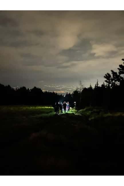 Night view of Sofia, mountain hiking tour to Kamen del Peak. - The Itinerary in Detail